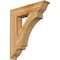 Ekena Millwork Imperial Traditional Rough Sawn Bracket, Western Red Cedar, 6"W x 30"D x 34"H BKT06X30X34IMP01RWR - alternate 1
